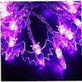 Miniatyrbilde 5 av 5: Halloween-dekorasjoner Lys 30 LED Flaggermus Lys Innendørs Utendørs Lamper Halloween Fest Dekor