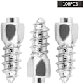 Miniatyrbilde 1 av 5: 100 stk 12 mm Bil SUV ATV Antislippig Skrue Stud Hjul Dekk Snø Dekk Pigger Trim Biltilbehør