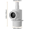 Pikkukuva 2 / 5: Polaris Zodiac 180 280 380 takaliitin Polaris 9-100-9001