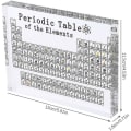 Miniatyrbilde 2 av 5: Periodisk system med elementer, akryl bordplate display ornament