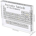 Miniatyrbillede 2 af 5: Periodisk Tabel med Elementer, Akryl Bordplade Display Ornament
