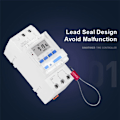 Miniatyrbilde 2 av 5: 4X TM919A-2 Programmerbar Digital Timer Reléstyring AC 220V 16A DIN Skinne