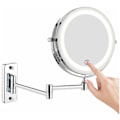 Miniatyrbillede 1 af 5: 7 Tommer LED Makeup Spejl, Dobbeltsidet Vægspejl