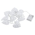 Miniatyrbilde 3 av 5: LED-hjerte - 2,5 m - 10 varme hvite hjerter - LED-hjertedekorasjon for jenterom, bryllup, sminkebord (batterier ikke inkludert)