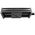 Miniatyrbild 3 av 5: 3D-skrivar Z-skruv T8 DIY C-balk CNC-slidbord 250 mm Linjär Aktuator Kit - Svart