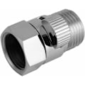 Miniatyrbild 5 av 5: Avstängningskran Duschhuvud Ventil Mässingshuvud Vätskekontroll Vattenbesparing för Bidet Sprayer G1/2-