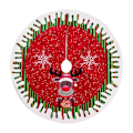 Miniatyrbild 1 av 5: Julgransmatta Jultomte Julgransfot Julgransprydnader Fest Golvmatta för Fest Inomhus Utomhus B