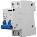 Miniatyrbillede 1 af 5: 2P DC 500V Afbryder MCB 63A Beskyttelsesafbryder 4000A Afbrydningskapacitet til Hjem Type B