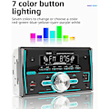 Pikkukuva 3 / 5: 2 Din Autoradion Auton Stereo Bluetooth Autot Mp3-Soitin Sopii