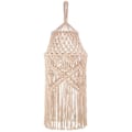 Miniatyrbilde 1 av 5: Strikkede lampeskjerm taklampe, Boho pendellampe hengende lampe for soverom og bad 1 stk serie