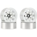 Pikkukuva 1 / 5: 4 kpl 1,55 Beadlock Metal Wheel Rim Hub 1/10 RC-autoon Axial Jr 90069 D90 CC01 LC70, 1