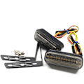 Miniatyrbillede 1 af 5: 1 par LED-blinklys til motorcykel, kørelys, dynamisk lys + rødt blinklys
