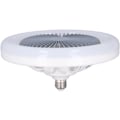Miniatyrbilde 1 av 5: Takviftelampe liten E27 30W lydløs justerbar LED-viftelampe for barnerom soverom 85265V