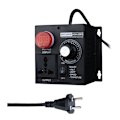 Miniatyrbild 1 av 5: AC 220V 4000W Kompakt Styrenhet Variabel Spänning Hastighet Bärbar Temperatur Ljus Spänning Justerbar Dimmer-