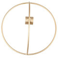 Miniatyrbild 1 av 5: Europa 3D metalljusstake ljusstake geometrisk ljusstake dekoration (guld)
