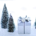 Miniatyrbilde 5 av 5: 34 stk Mini juletre snø frost furu DIY håndverk skrivebordsdekorasjon julepynt tredekorasjoner