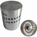 Miniatyrbillede 2 af 5: Spiral Vægskinne Vægslampe 3W Moderne LED Vægskinne til Soveværelse, Gang, Korridor, Bar, Cafe, Stue (Hvidt Lys) [Energiklasse A+]