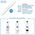 Miniatyrbild 4 av 5: Diskmaskinsflaskhållare Diskmaskinsinsats för SodaStream Crystal och Duo med förlängd silikonlock, 26,7 cm 5 stycken