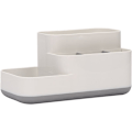 Miniatyrbillede 4 af 5: Plastik Makeup Organizer Badeværelse Opbevaringsboks Bordplade Desktop Opbevaringsboks Diverse Beholder Grå