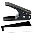 Miniatyrbild 5 av 5: Pick Maker Punch Pick Maker Gitarrplockskärare med 2 Ark med Remsor för Plocktillverkningsverktyg