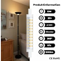 Miniatyrbilde 4 av 5: 2-PCS 10W R7s 118mm Dimbar LED-pære Varmhvit 3000K 100W Halogen Ekvivalent Lineær Dobbel Base Reflektor Flomlys [Energiklasse A++]