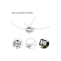 Miniatyrbillede 4 af 5: LED Loftlampe, Moderne Design Buede Loftlampe med 3 Buede Lys til Stue Soveværelse Spisestue
