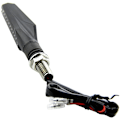 Miniatyrbillede 3 af 5: 2 stk. Universal Motorcykel Modificeret Blinklys 12V Streamer Blinklys 12LED Scooter