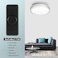 Miniatyrbillede 5 af 5: 3-100W LED bagkantdæmper (drejedæmper), bruges til dæmpbare LED, glødepære, halogenpære, 220-240V, CE stikkontakt, sort