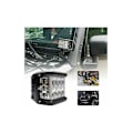 Miniatyrbilde 1 av 5: LED-frontlys 12v 24v, 2 stk 60W 10cm Projektor Spot Flood Arbeidslys Lang rekkevidde LED-frontlys LED Motorsykkel Bil LED-lysstang Bil Arbeidslys Arbeidslampe fo