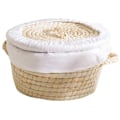 Miniatyrbillede 1 af 5: Udendørs isolering Taro kurv rattan opbevaringskurv