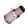 Pikkukuva 4 / 5: 1156 P21W Ba15S Led-polttimo 3030 42Smd Dekoodaus Vakiovirta Jarruvalo Auton Vilkku Canbus 12V 24V