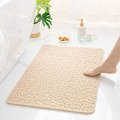 Miniatyrbilde 3 av 5: Sklisikker badematte, dusjmatte for badekar, Loofah PVC badematte for våte områder, tørking beige