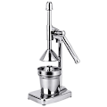 Miniatyrbillede 1 af 5: Manuel Citruspresser i rustfrit stål - Håndholdt citruspresser til frugt og grøntsager - Appelsinpresser - Saftblender - Saftkop - Køkkenudstyr