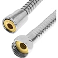 Miniatyrbilde 3 av 5: Dobbel forings rustfritt stål dusjslange utvidbar fra 1,7 til 2 m