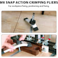 Miniatyrbild 3 av 5: Metall Action Hållklämma Set, 8mm för T-Spår T-Spår DIY Snickeri S18