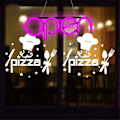 Miniatyrbild 5 av 5: LED-ljuspanel Öppen LED-panel Displaypanel LED-belysning Ljusstark Neon-skylt för Fönsterbutik Bar Café Restaurang Ljusskylt - Fei Yu