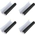 Pikkukuva 1 / 5: 4 kpl 12X60 tuuman mattamusta auton vinyylikalvoa DIY-tarra