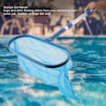 Miniatyrbillede 2 af 5: Pool Skimmer Net Professionel med Heavy Duty Teleskopisk Klemme Pool Skimmer Blade Net til Rengøring Rake Pool Rengøringsartikler Fjern Blade og Affald