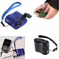 Miniatyrbillede 4 af 5: USB bærbar håndsving telefon håndsving nødsituation USB oplader håndsving MP4 oplader mobiltelefon manuel udendørs strømforsyning-