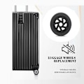 Miniatyrbillede 5 af 5: Reservedele til Kuffert Hjul Trolley Case Trækhjul Tilbehør Universal 20-28 Tommer Kuffert Hjul til Bagage