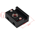 Miniatyrbilde 3 av 5: Oppgradert metalljusterbar Z-skruebrakett for 3D-skrivertilbehør -10 -3 V2 / 3Pro