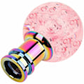 Miniatyrbild 1 av 5: Akryl Kristall Bubbla Växelspaksknopp Rund Boll Växelspaksknopp Transparent Växlare Rosa, Modell: Rosa, Sunny
