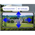 Miniatyrbillede 5 af 5: 5G WIFI HD overvågningskamera To-vejs intercom PTZ kontrol Nattesyn Bevægelsesdetektion og automatisk sporing