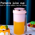Miniatyrbild 5 av 5: Bärbar Elektrisk Juicer USB Laddningsbar Handhållen Smoothie Blender Fruktmixer Mat Milkshake Juice Maker Maskin B
