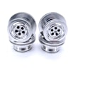 Pikkukuva 1 / 5: 4 kpl auton sarjan metalliset pyörännavat vanteet 1/12 Mn D90 D91 D96 D99S malliautoon varaosat tarvikkeet