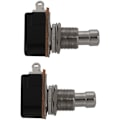 Miniatyrbilde 1 av 5: 2X Gitarpedal 2-pins SPST Momentan Effekt Trykknapp Fotbryter