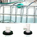 Miniatyrbillede 3 af 5: IBC Låg Filter IBC Tank Tilbehør Nylon Filterdæksel 165mm med Topdæksel IBC Regnvandstank Netfilter Ler Tønde-1