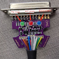 Miniatyrbillede 2 af 5: 3 LED-lys bagagerumsbænk kabel DB25 ECU bænk pinout kabel til SM2 PRO J2534 VCI læs og skriv ECU BATT VCC KLINE CAN-L