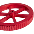 Miniatyrbild 5 av 5: 3D-skrivarpaket med -8 Extruder, 4 Röda Vridbara Nivelleringsmuttrar och Sängnivåfjädrar, 0,04 mm Munstycken
