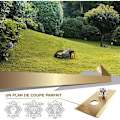 Miniatyrbild 5 av 5: Paket med 30 Titanblad för Worx Landroid – Universal Ersättningsblad för Robotgräsklippare – Ersättningsblad för Gräsklippare – Tillbehör